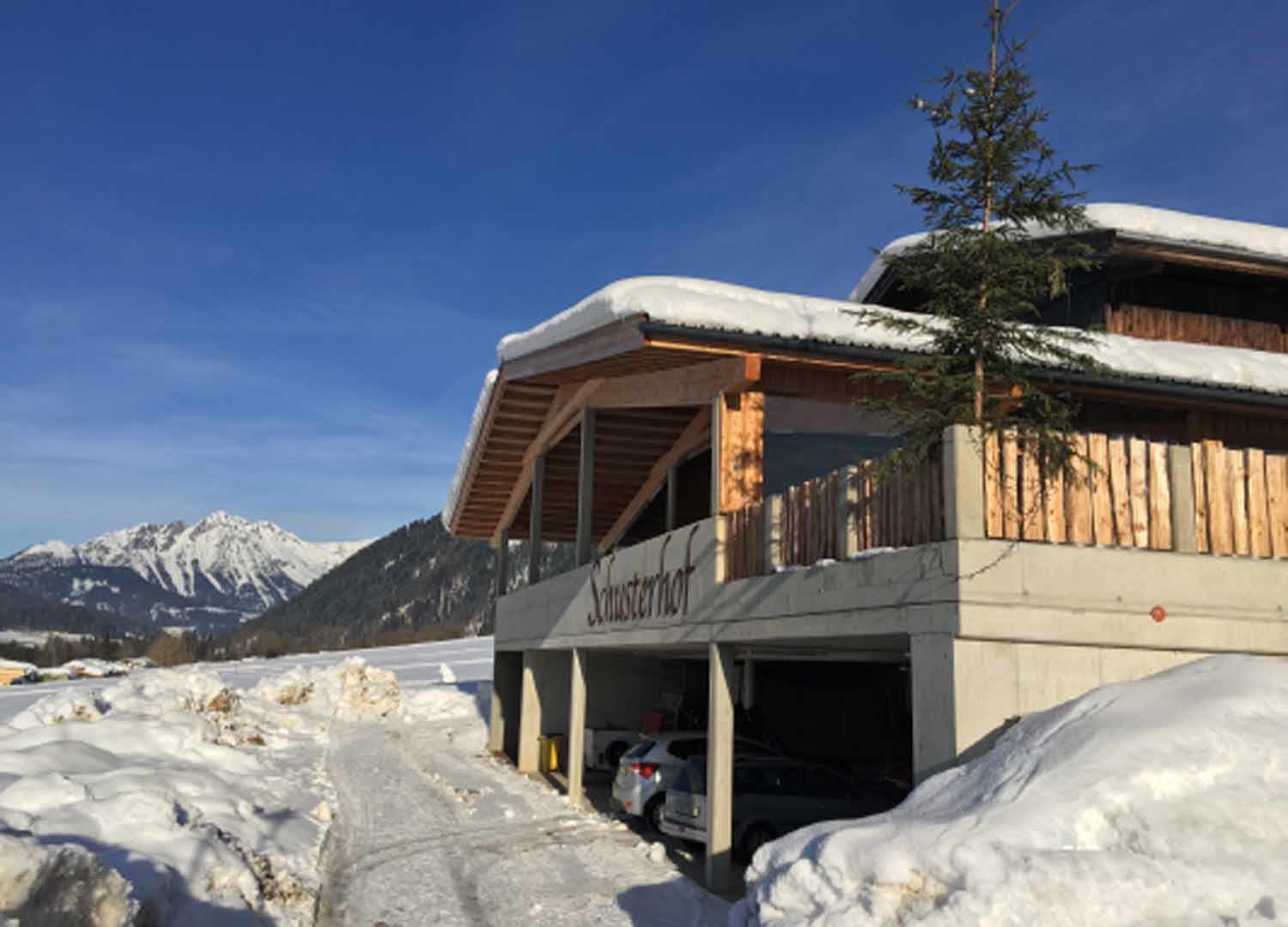 Winter in der Pension Schusterhof