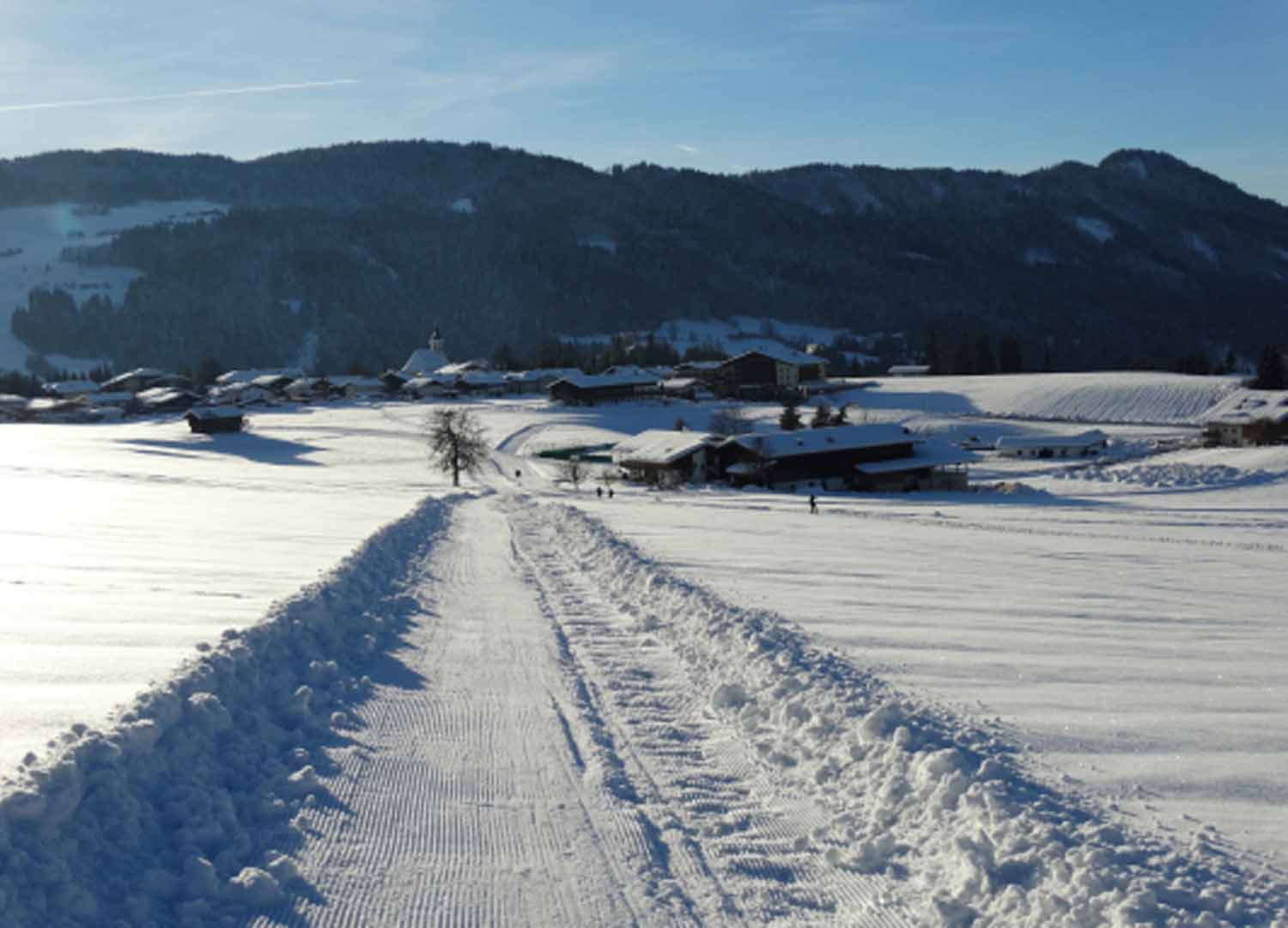 Winter in der Pension Schusterhof